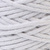 Шнур хлопковый круглый 6 мм белый 100 м #1