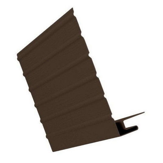 J фаска (ветровая доска) Технониколь длина 3м, темно-коричневый