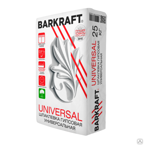Шпаклевка гипсовая BARKRAFT UNIVERSAL