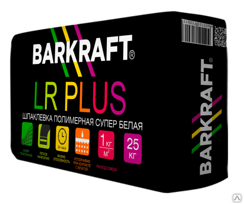 Шпаклевка полимерная BARKRAFT LR PLUS