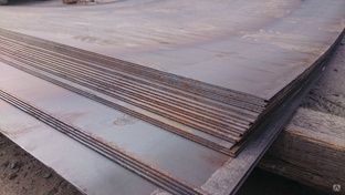 Лист стальной 12 мм 1500x6000 сталь 09Г2С купить в Иркутске с доставкой