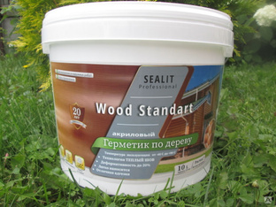 Герметик Sealit Wood Standart, 15 кг цвет сосна #1