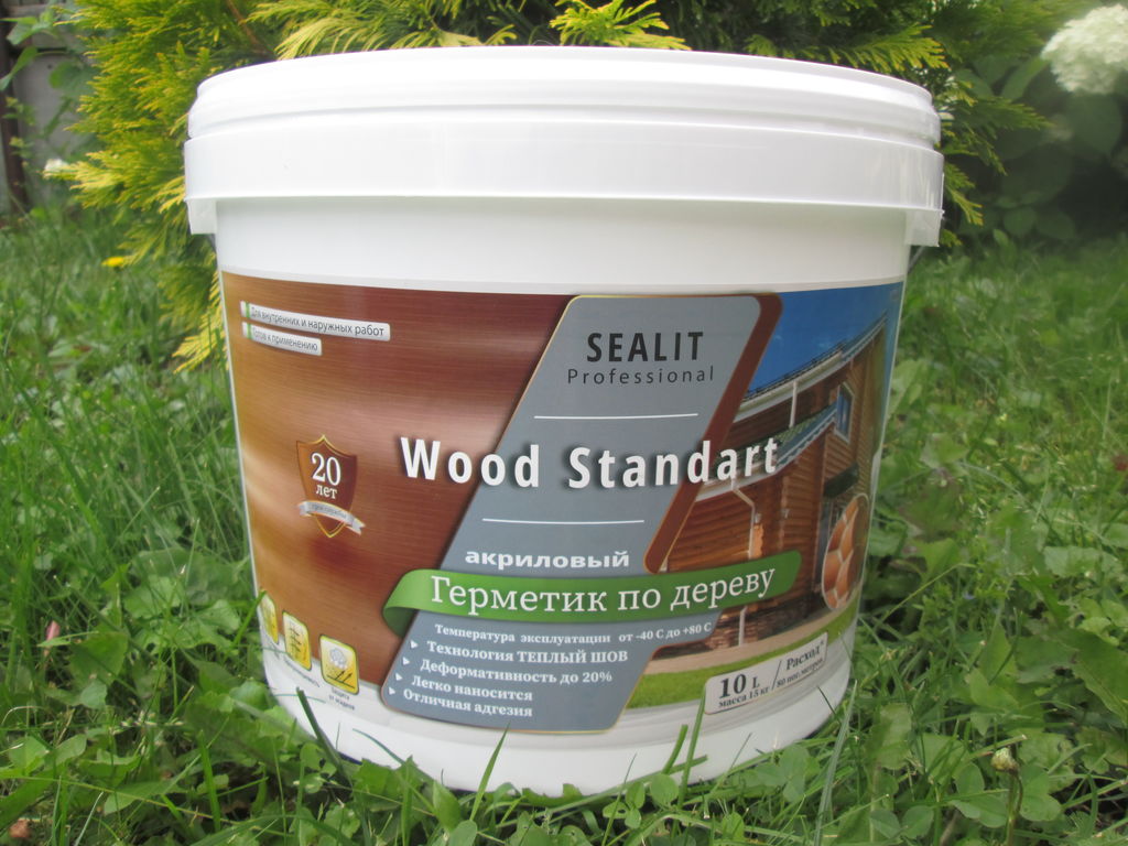 Герметик Sealit Wood Standart, 15 кг