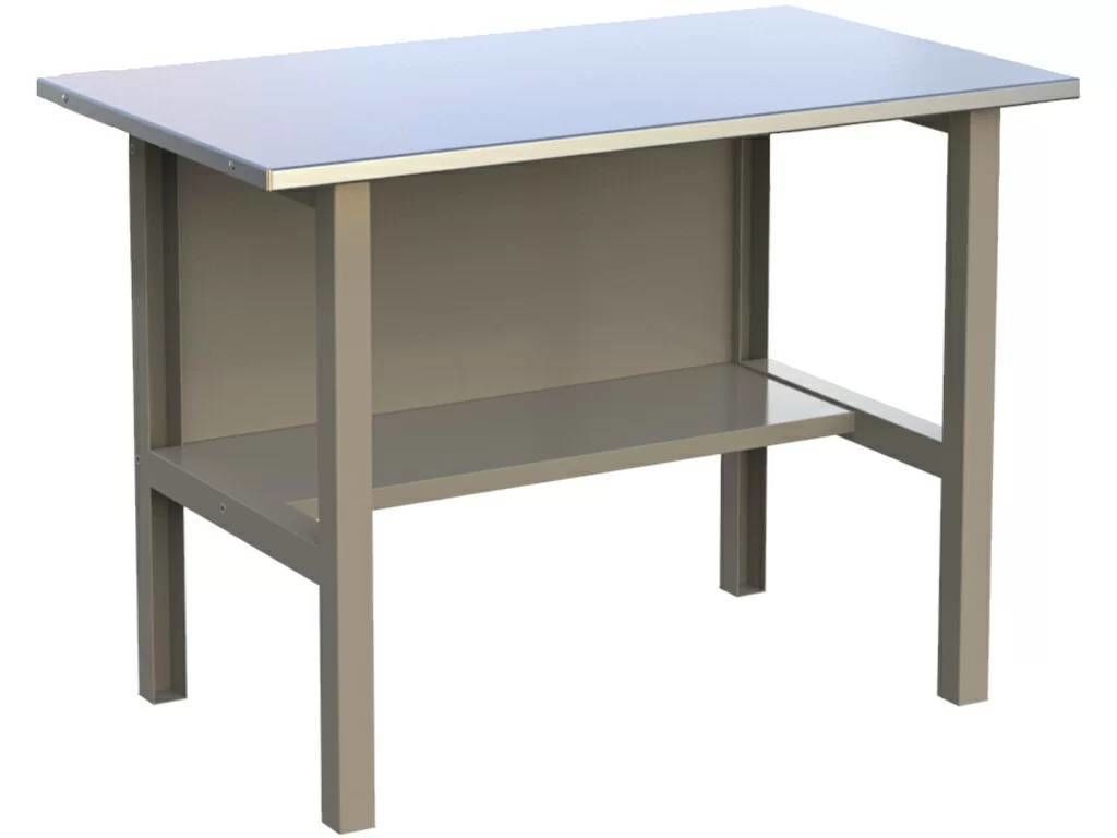 Бестумбовый верстак-стол слесарный металлический ML 1600