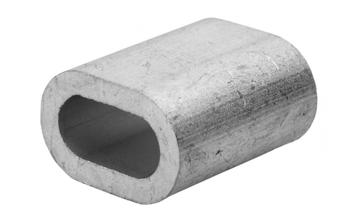 Зажим для стальных канатов алюминий М5 Tech-KREP (500шт)