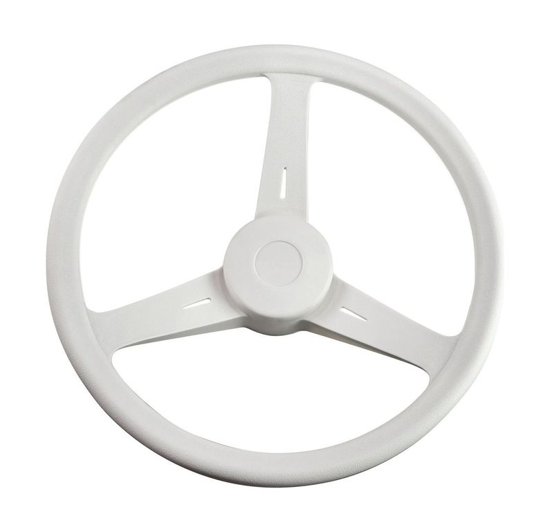 Рулевое колесо Classic Nuova Rade белый обод и спицы 350 мм