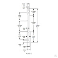 Высокий напольный плинтус sx191 high rise