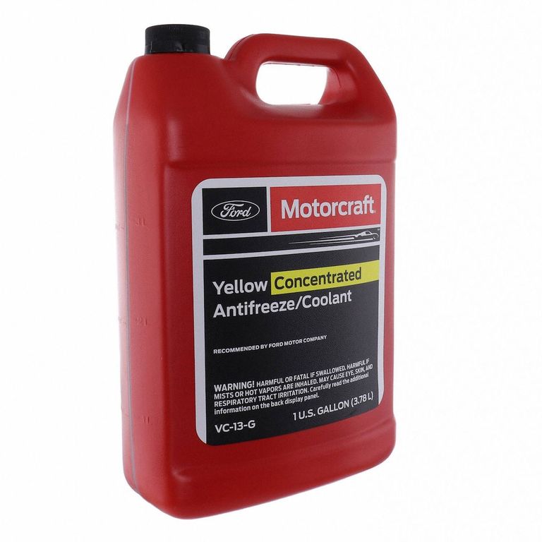 Антифриз FORD Motorcraft Yellow Concentrated Antifreeze (концентрат, 3,78л)
