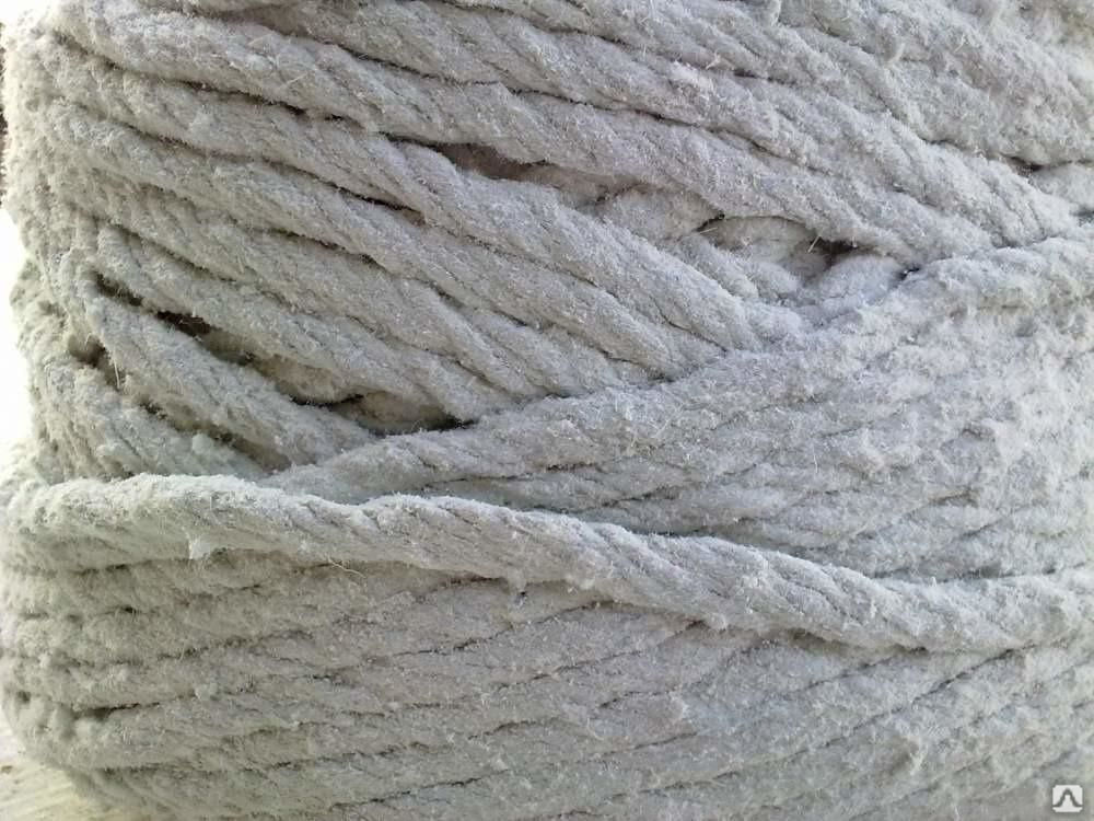 Асбошнур ШАОН 14-16 мм общего назначения, цена в Перми от компании ...