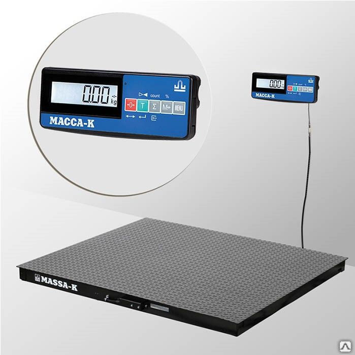 Весы платформенные 4D-PM-1-1000-A (Ruew)