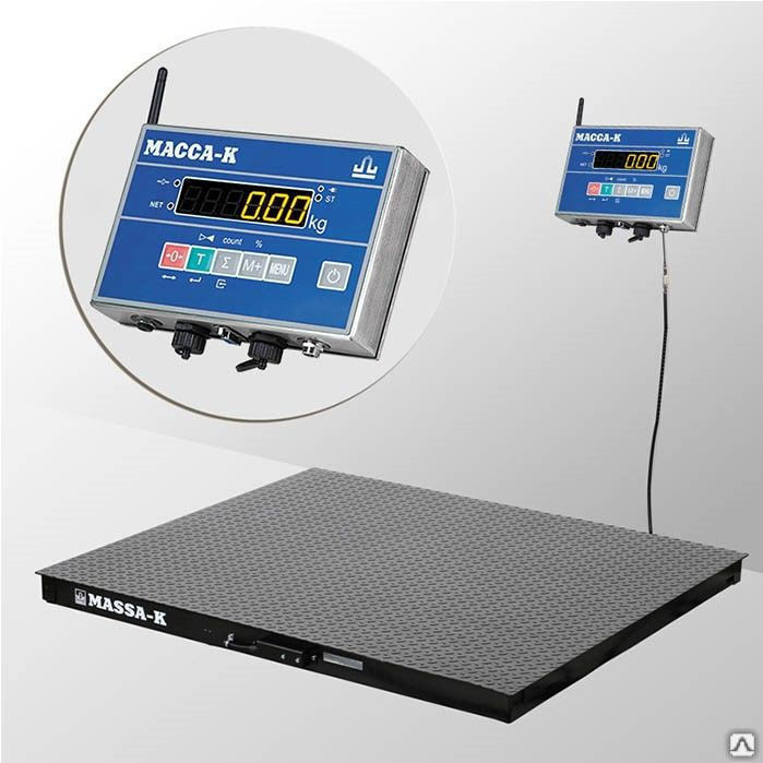 Весы платформенные 4D-PM-3-1000-AB (Ruew)