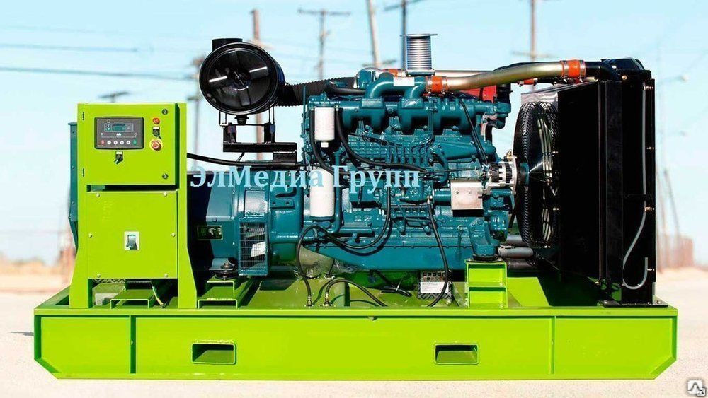 Дизельный генератор открытый, контейнерного исполнения 250 кВт Ricardo
